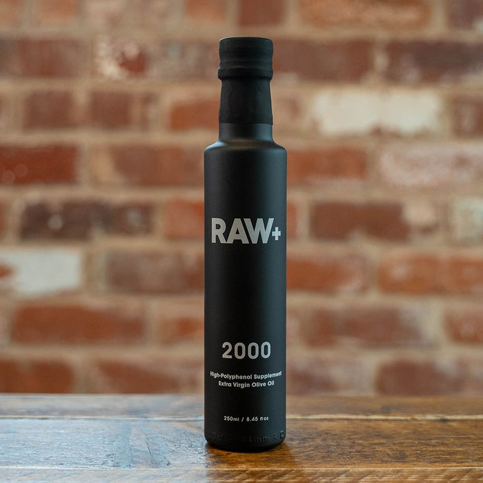 RAW+ ELITE 2000+ | Highest Potency High Phenolic Extra Virgin Olive Oil | 2017 mg/kg