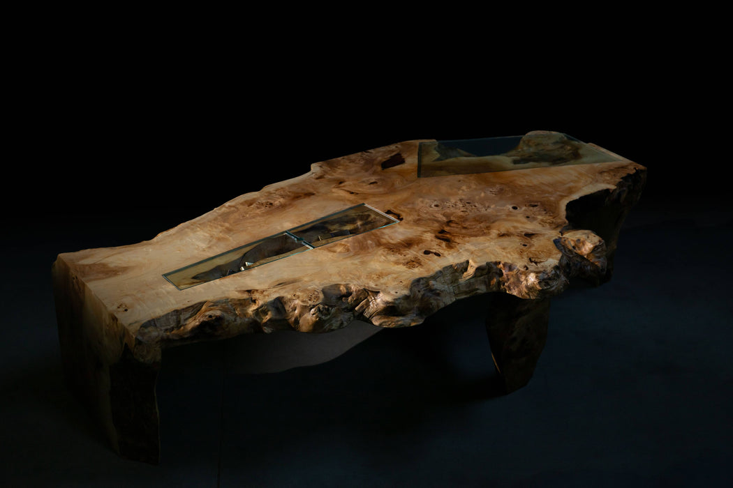 True Wood 'Candyburr' Coffee table