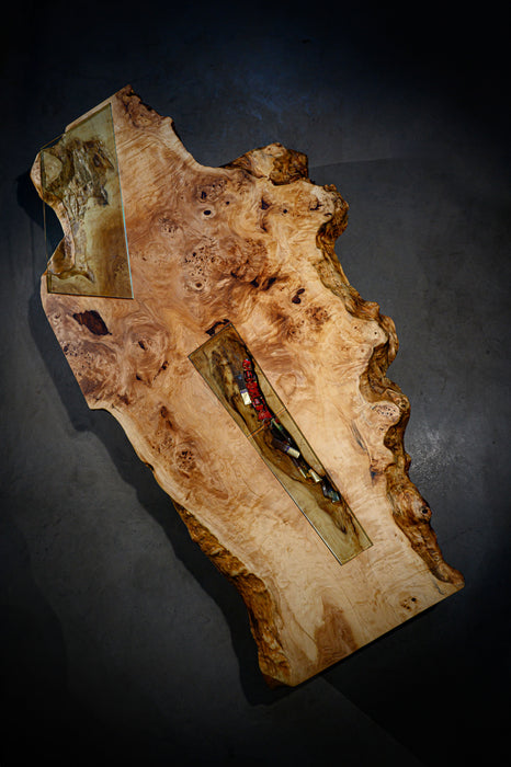 True Wood 'Candyburr' Coffee table