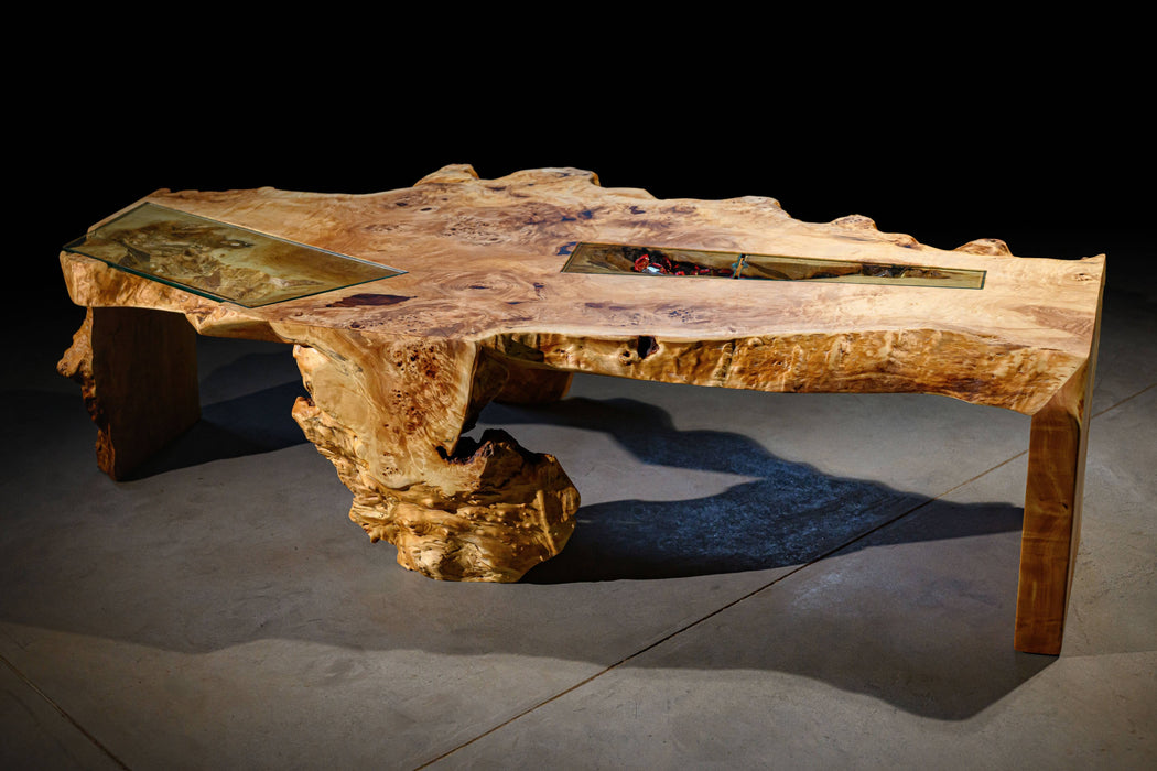 True Wood 'Candyburr' Coffee table