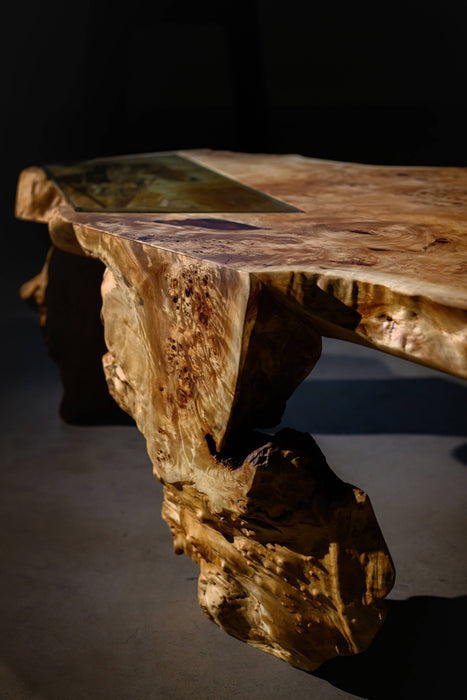True Wood 'Candyburr' Coffee table