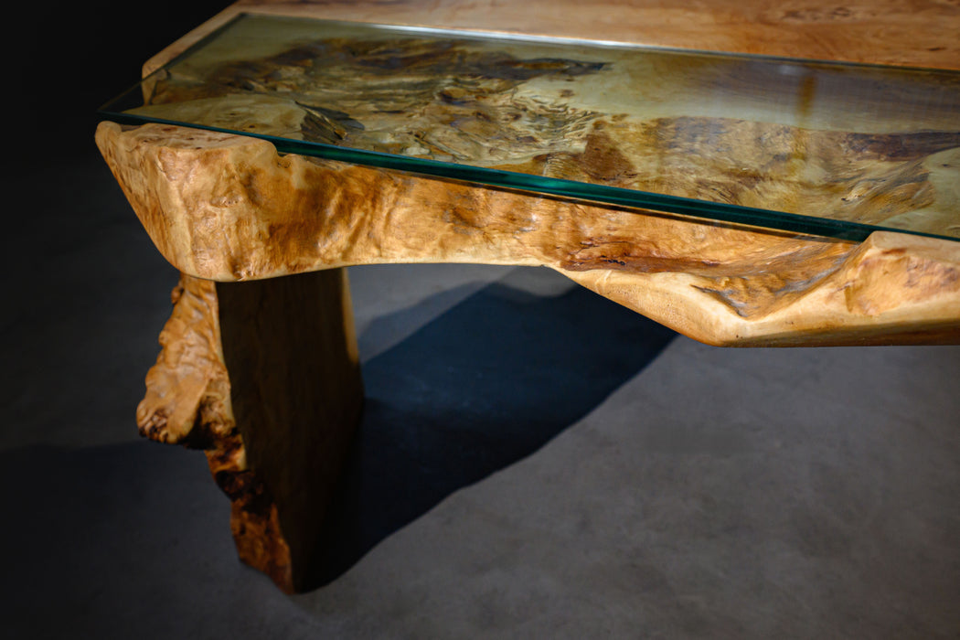 True Wood 'Candyburr' Coffee table