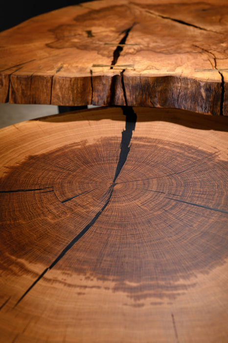 True Wood 'Dual Bloom' Coffee table (2/2)