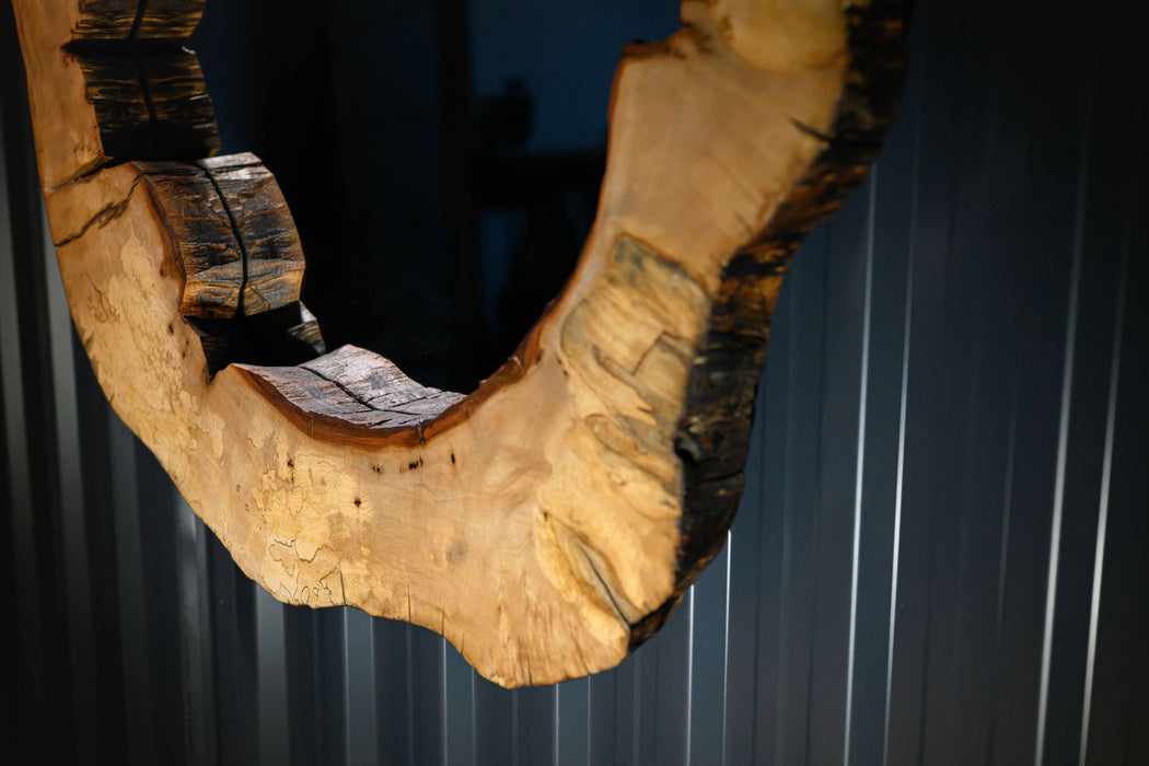 True Wood 'Forest Eye' Wall mirror