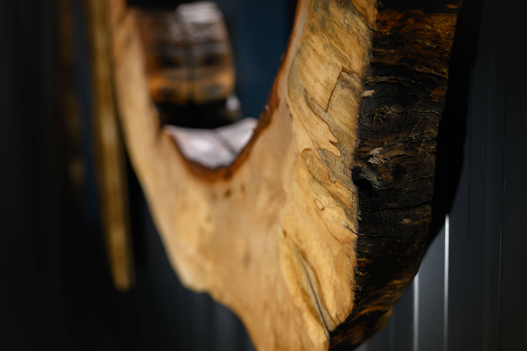 True Wood 'Forest Eye' Wall mirror
