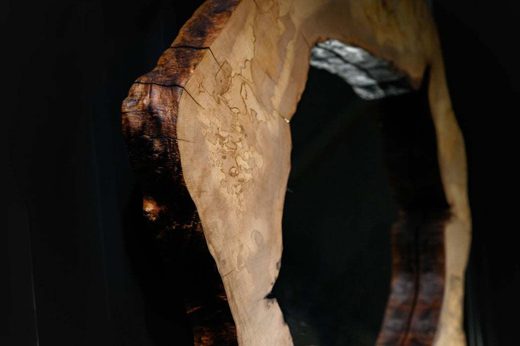 True Wood 'Forest Eye' Wall mirror