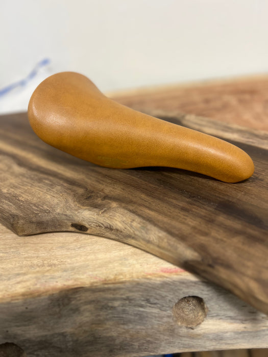 KASHIMAX Saddle AERO AX-4A Padded, Sofrina Brown, Black Base, CP Rail