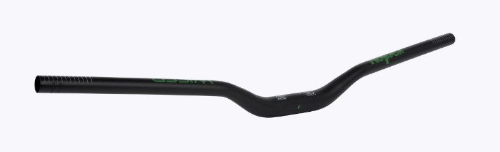 Ragley Wiser Alloy Riser MTB Handlebar 25mm Black and Green