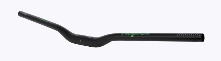 Ragley Wiser Alloy Riser MTB Handlebar 25mm Black and Green