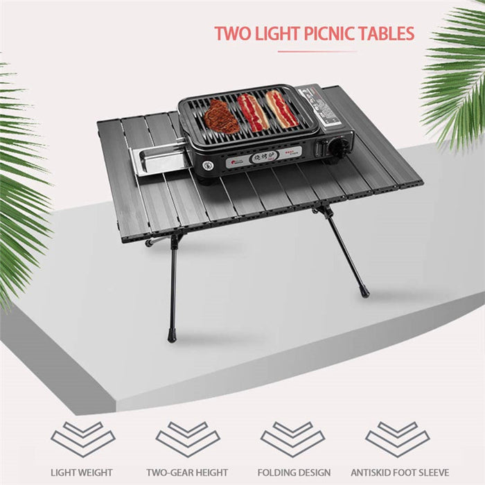 Aluminium Portable Camping Adjustable Table