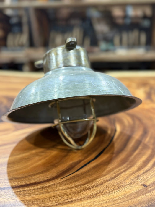 Salvaged Iron Brass Hanging Running light