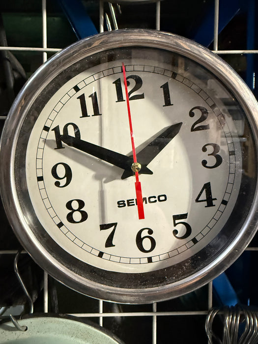 Salvaged Semco Quartz Wall Clock