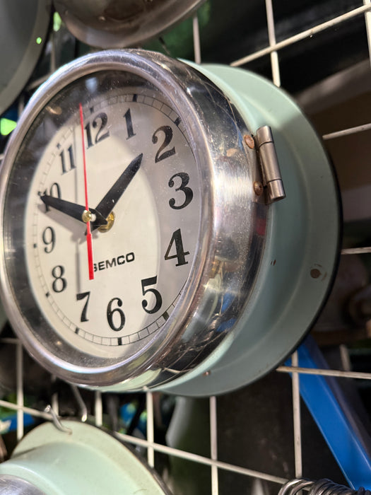 Salvaged Semco Quartz Wall Clock
