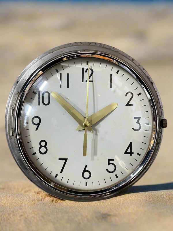 Citizen Maritime Vintage Wall Clock – Polished