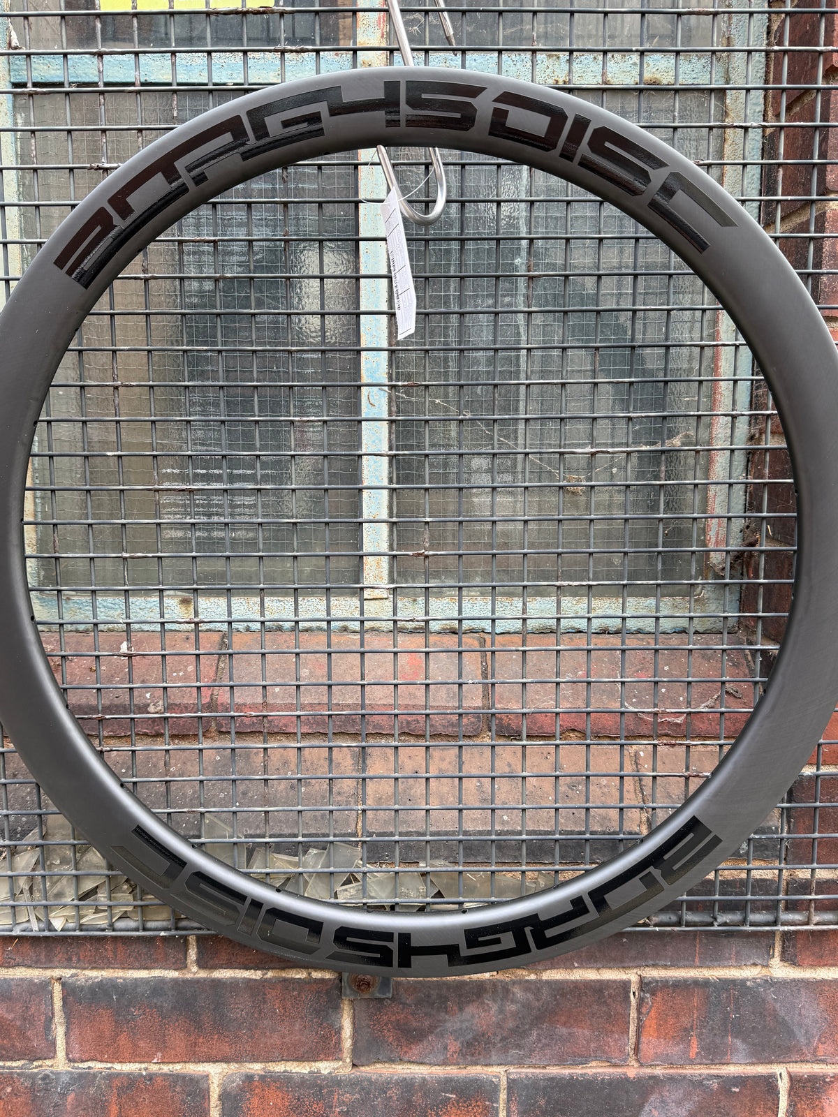 BORG45C 700c 45mm deep 26mm wide carbon rims Black 24 hole (Disc brake ...