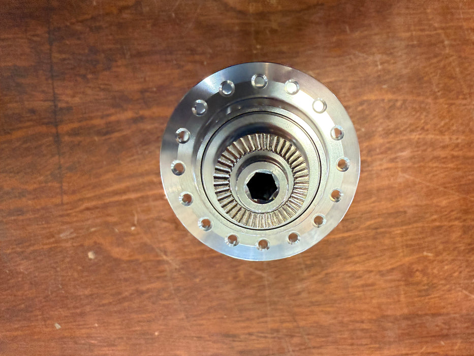 Borg Rear Hub 32Hole Rear Black /Silver Campagnolo