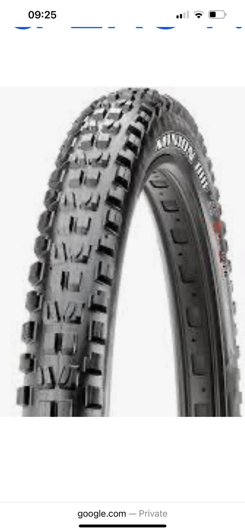 Maxxis Minion DHF 27.5 x 2.8 120 TPI Folding 3C Maxx Terra Exo / TR tyre