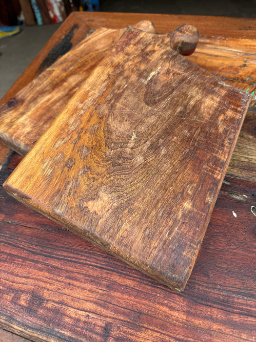 checked Wild Roots Rengas  Serving / Chopping Boards 34x20cm
