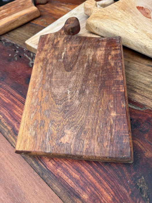 checked Wild Roots Rengas  Serving / Chopping Boards 34x20cm
