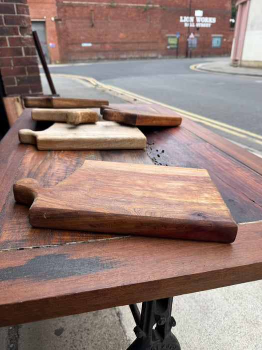 checked Wild Roots Rengas  Serving / Chopping Boards 34x20cm