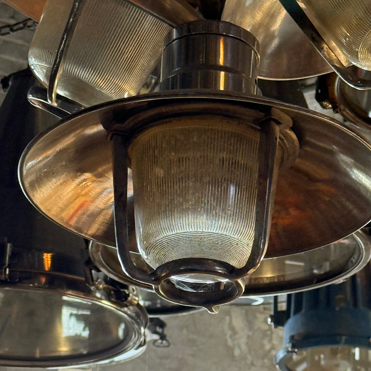 EOW Aluminium Hanging Passage Light with Shade — bananaindustries
