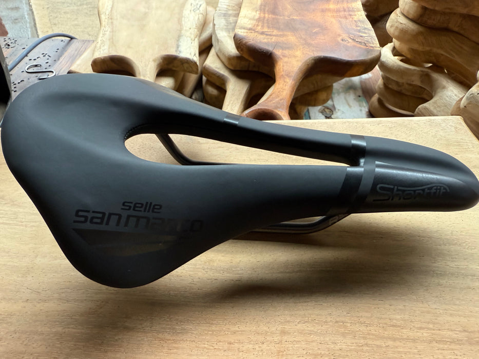 Selle San Marco Shortfit Start Up Saddle 255 x 145mm xsilite Rails