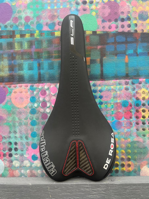 Selle Italia SLR De Rosa Road Bike Saddle Manganese Rails 280 x 135mm