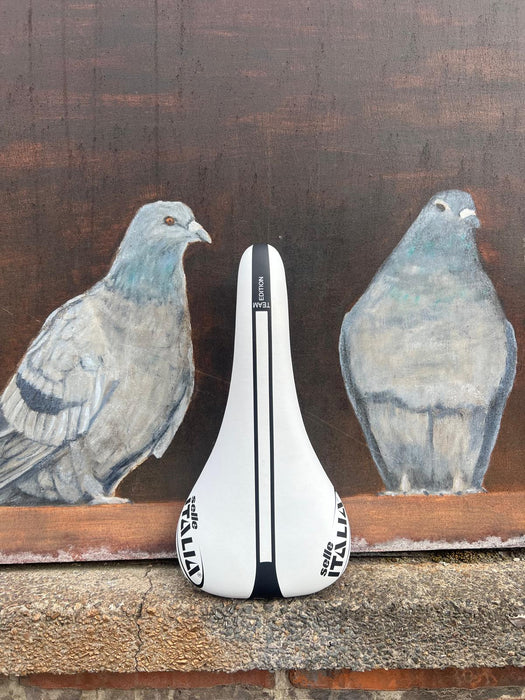 Saddle Selle Italia Flite TT T.E. Prof White 280mm x 140mm 235g