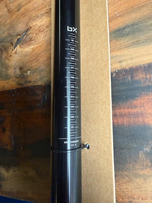 Brand-X Setback Alloy Seatpost 30.9mm 350mm Black