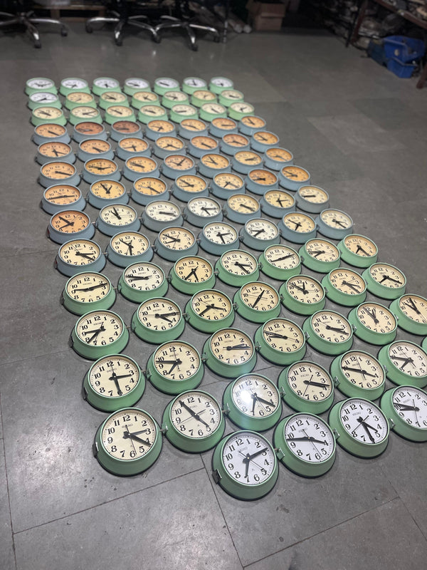 Seiko Salvaged Ships Cabin Clock – Original Paint