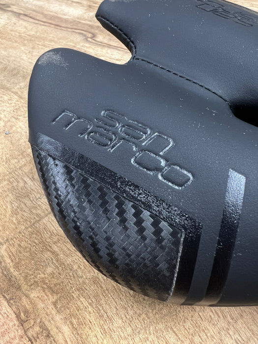 SELLE SAN MARCO ASPIDE SADDLE CFX NARROW OPEN-FIT 280 x 130 mm RRP £179.99
