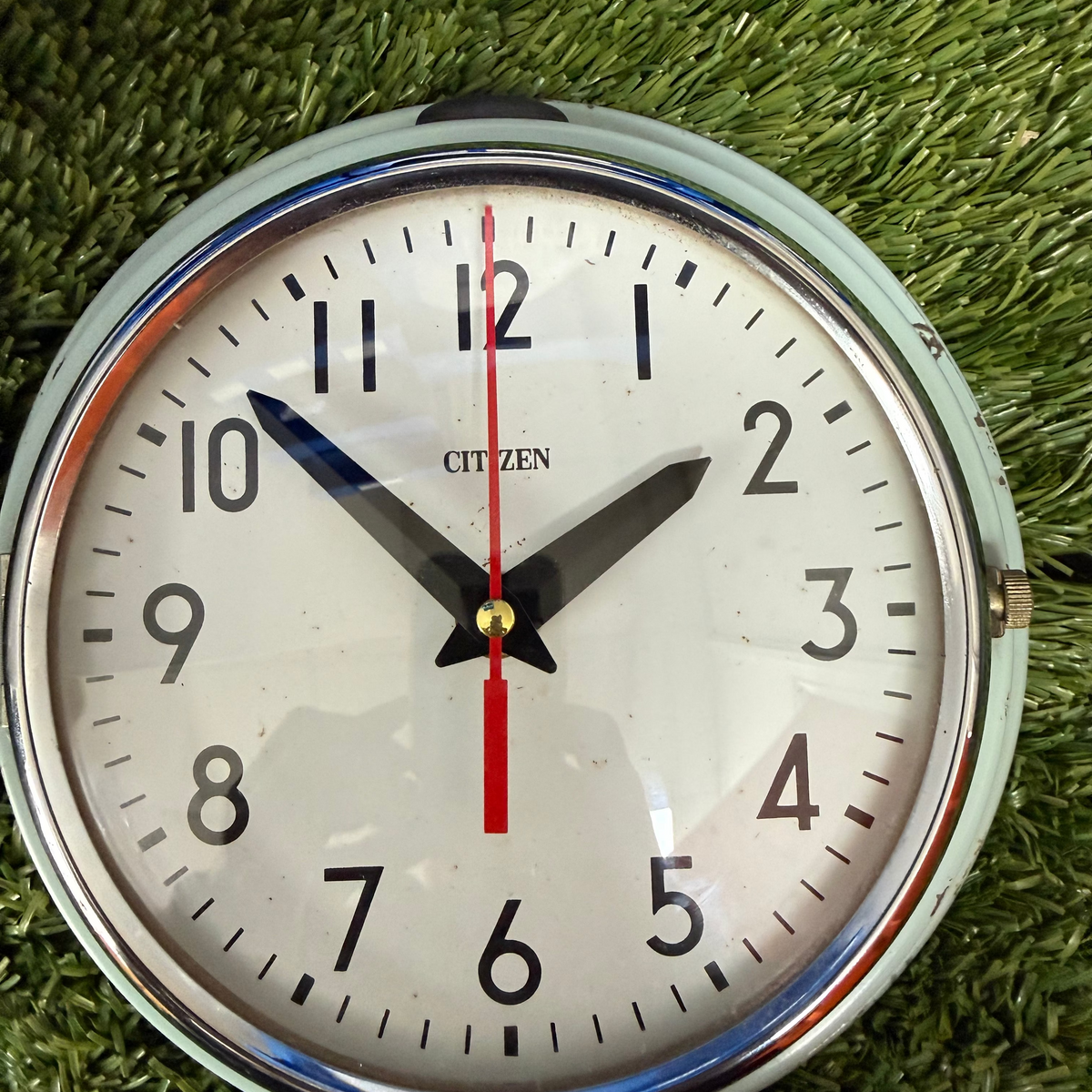 Citizen Maritime Vintage Wall Clock – Original Green | Salvaged
