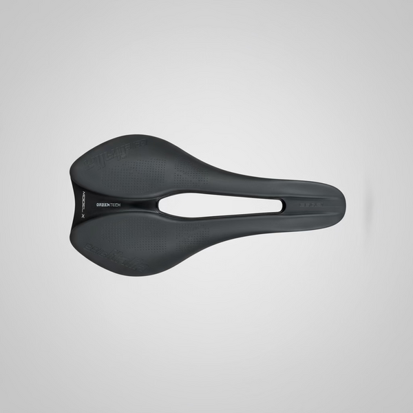 SELLE ITALIA MODEL X Green-Tech Superflow Grey/Black Edition 245 x 145mm