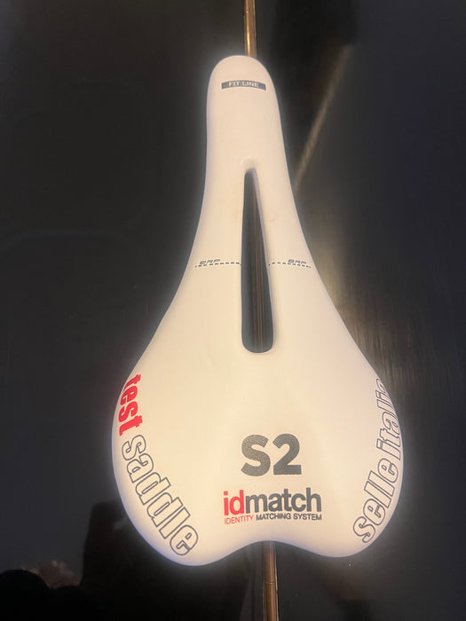 Special Edition Selle Italia SLR S2 Flow White Manganese Rails