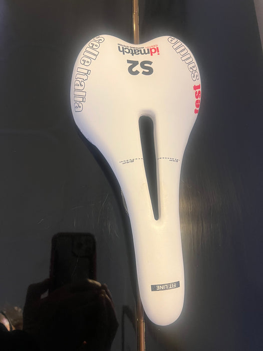 Special Edition Selle Italia SLR S2 Flow White Manganese Rails