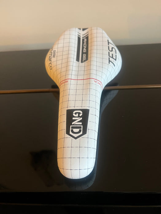 Special Edition Saddle San Marco GND Racing Narrow Gel Xsilite Rails