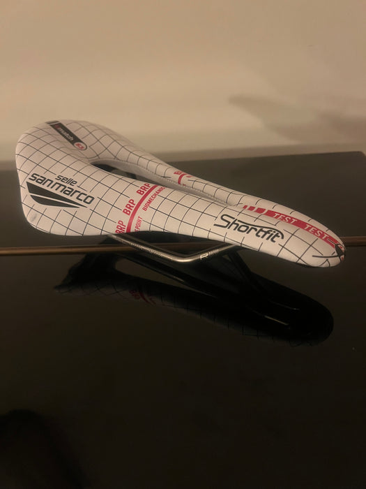 Special Edition Saddle San Marco Shortfit Narrow Open Racing Xsilite Rails