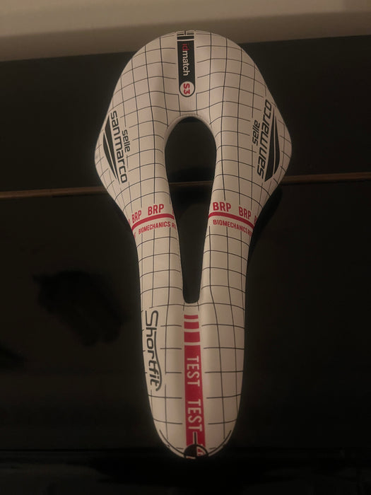 Special Edition Saddle San Marco Shortfit Narrow Open Racing Xsilite Rails