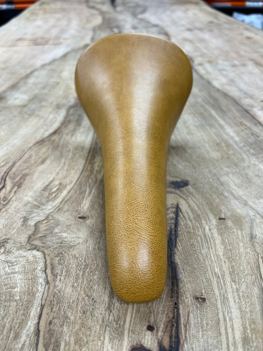 KASHIMAX Saddle AERO AX-4A Padded, Belleseim Brown, Black Base, CP Rail