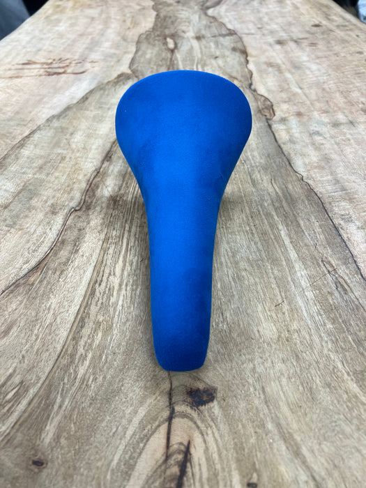 KASHIMAX Saddle AERO AX-4A Padded, Belleseim Blue, Blue Base, CP Rail