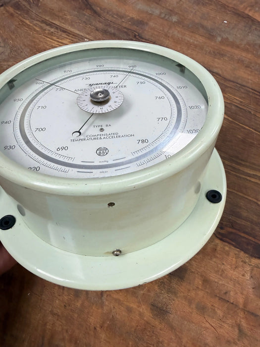 Yanagi  Aneroid Barometer Compensated Instrument 957696 (A6)Temp & Acceleration