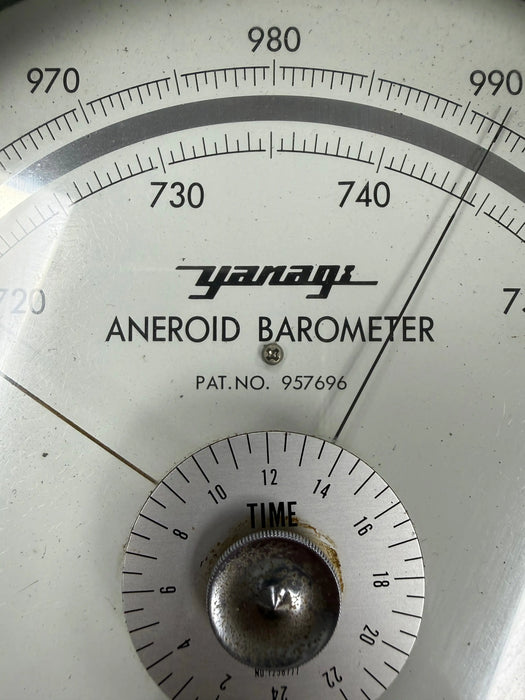 Yanagi  Aneroid Barometer Compensated Instrument 957696 (A6)Temp & Acceleration