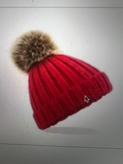 "BOBBLY DAZZLER" Pom Pom Chunky Beanie FINAL CLEARANCE
