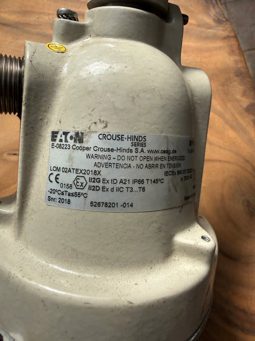 Salvaged Eaton Crouse-Hinds Hand lamp