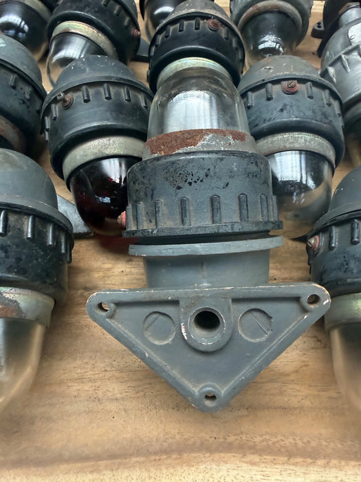 Salvaged Small Aluminium passage security lights