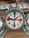 Original salvaged Seiko radio dial ship's clock, aged and battered – photo 1