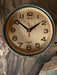 Reclaimed Seiko ship's wall clock, chrome finish – photo 1