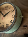 Reclaimed Seiko ship's wall clock, chrome finish – photo 3