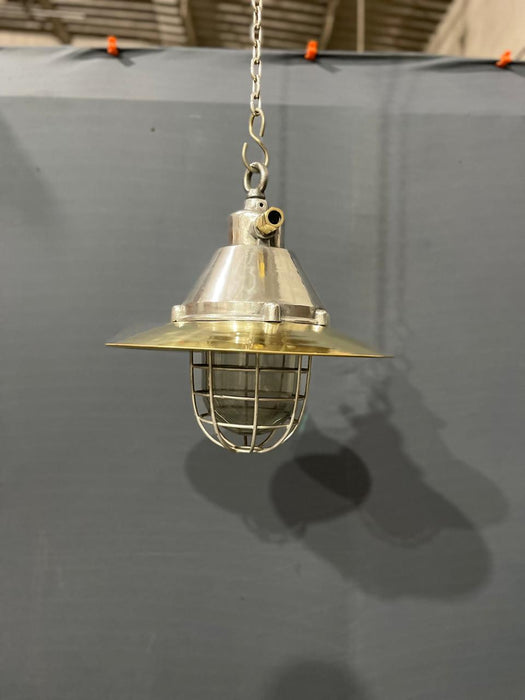 ALUMINIUM HANGING LIGHT WITH SHADE Model 6