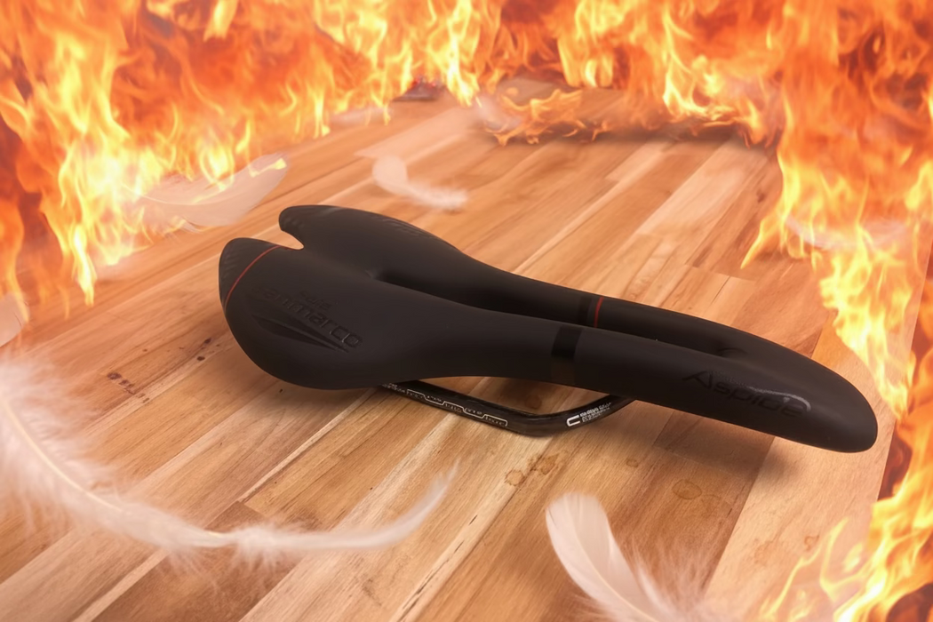 CHECKED Selle San Marco Aspide CFX Narrow Open Carbon Rails